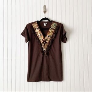 Hang Ups Womens Small Western Cowboy Shirt Costume